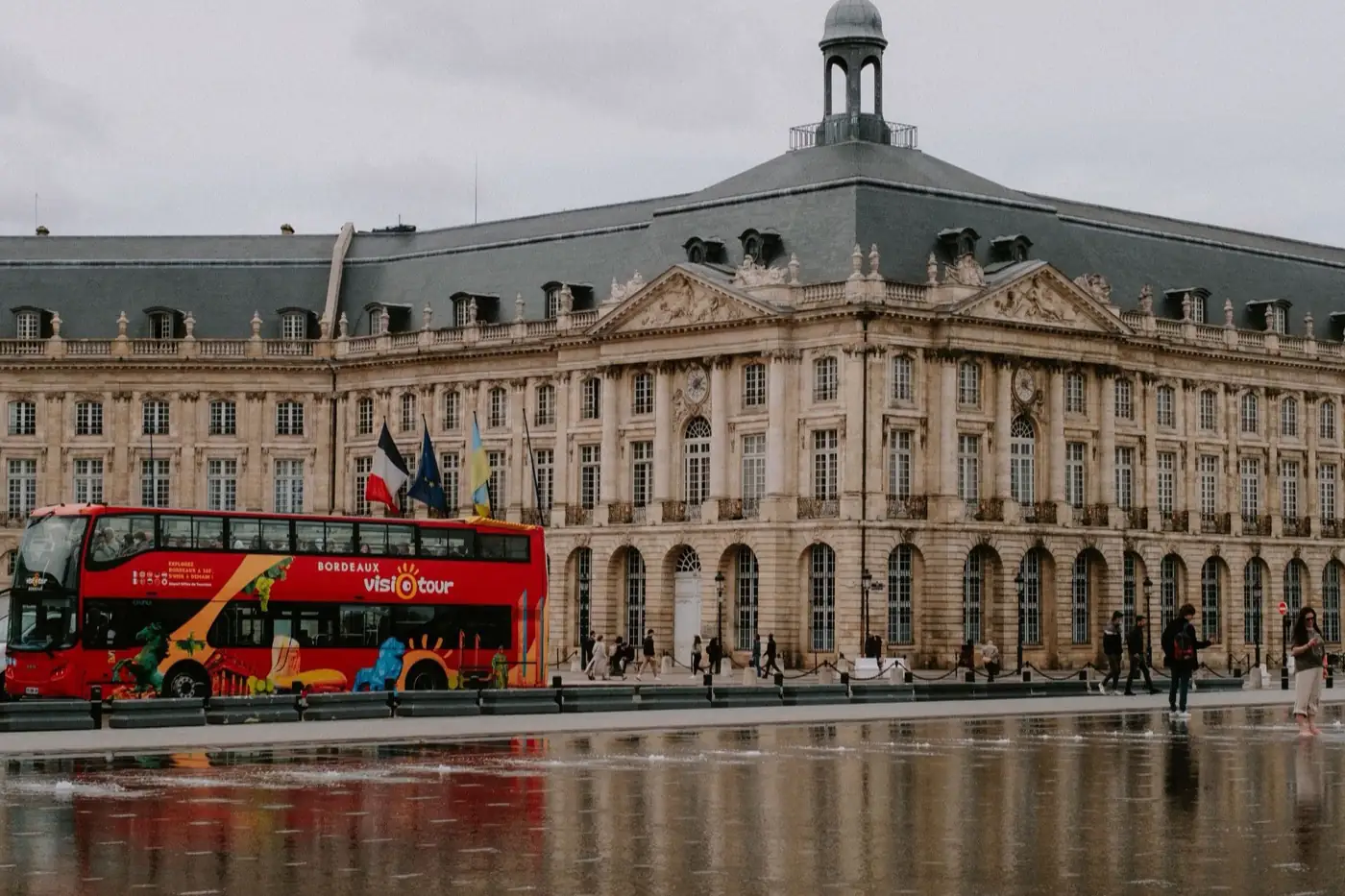 La place de la Bourse, à Bordeaux.